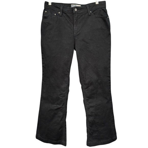 Denim - Black Flared Jeans